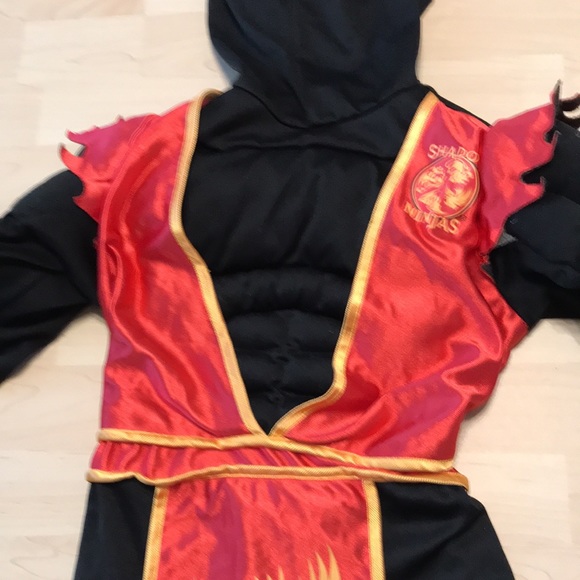 Children’s Muscular Ninja Halloween Costume for Toddlers - Picture 2 of 3